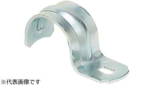 鉄 三価ユニクロ 片サドル (SKT)(SVケーブル・キャブタイヤコード・電線管共用)(未来工業)